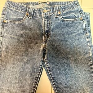 Levi's 525 Light Blue Womens Bootcut Jeans Size 8